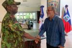 Jefe de la misión de Kenia en Haití hace visita de cortesía al embajador dominicano
