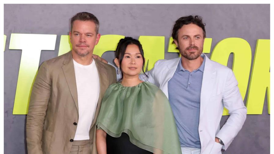 Matt Damon, Casey Affleck y Hong Chau hablan sobre su hilarante película “The Instigators”