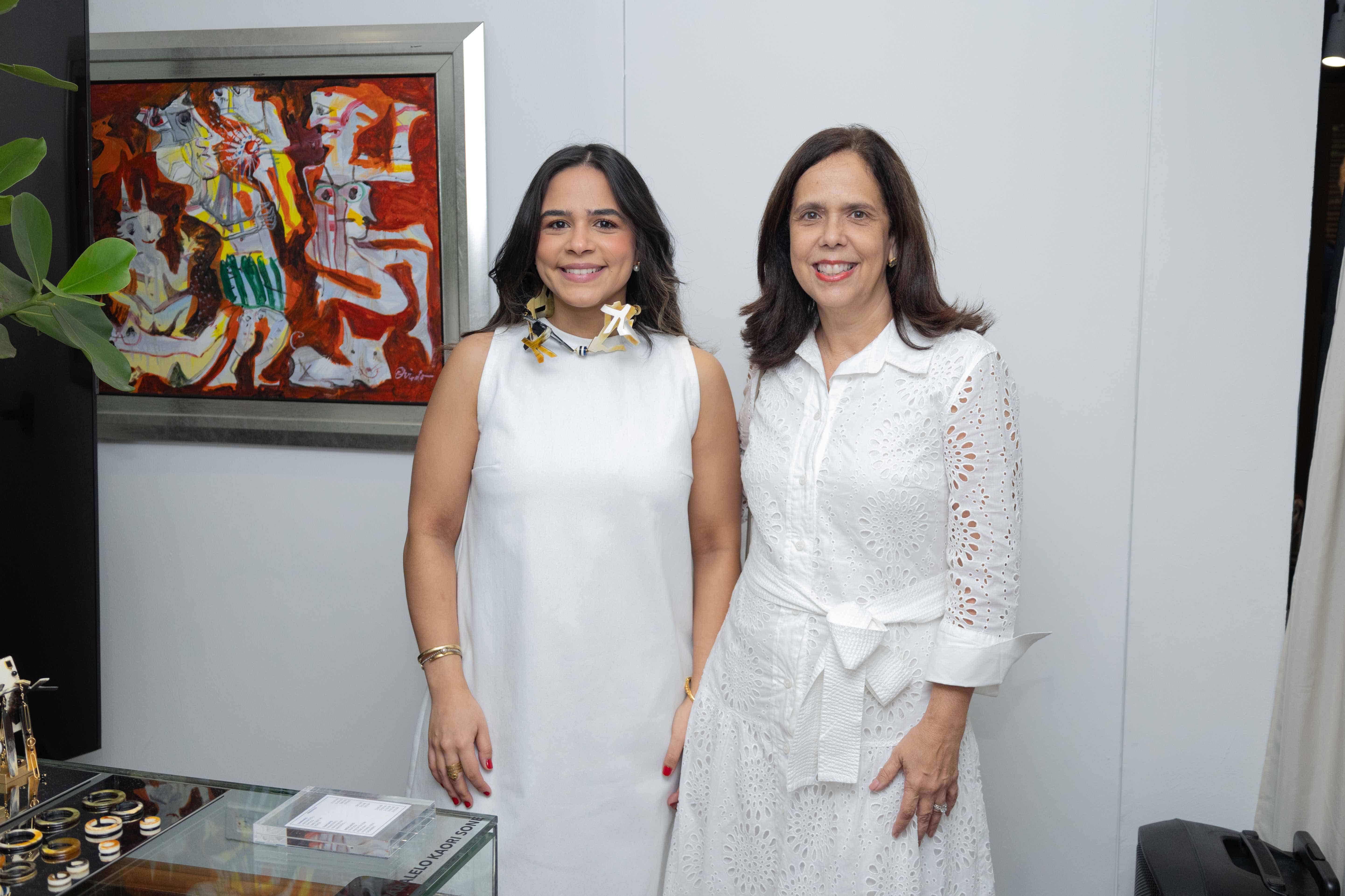 María José Espaillat y Maribel Bellapart.<br>