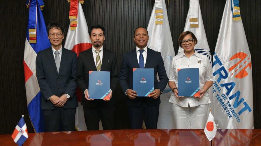 Intrant y la JICA firmar acuerdo para mejorar el tránsito en el Gran Santo Domingo