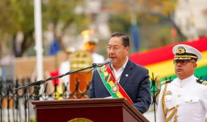 Arce propone una reforma de las Fuerzas Armadas para evitar golpes de Estado en Bolivia