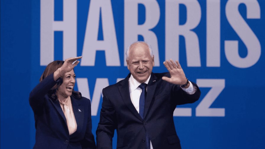 Harris y Walz harán campaña en autobús en Pensilvania previo a convención demócrata en Chicago