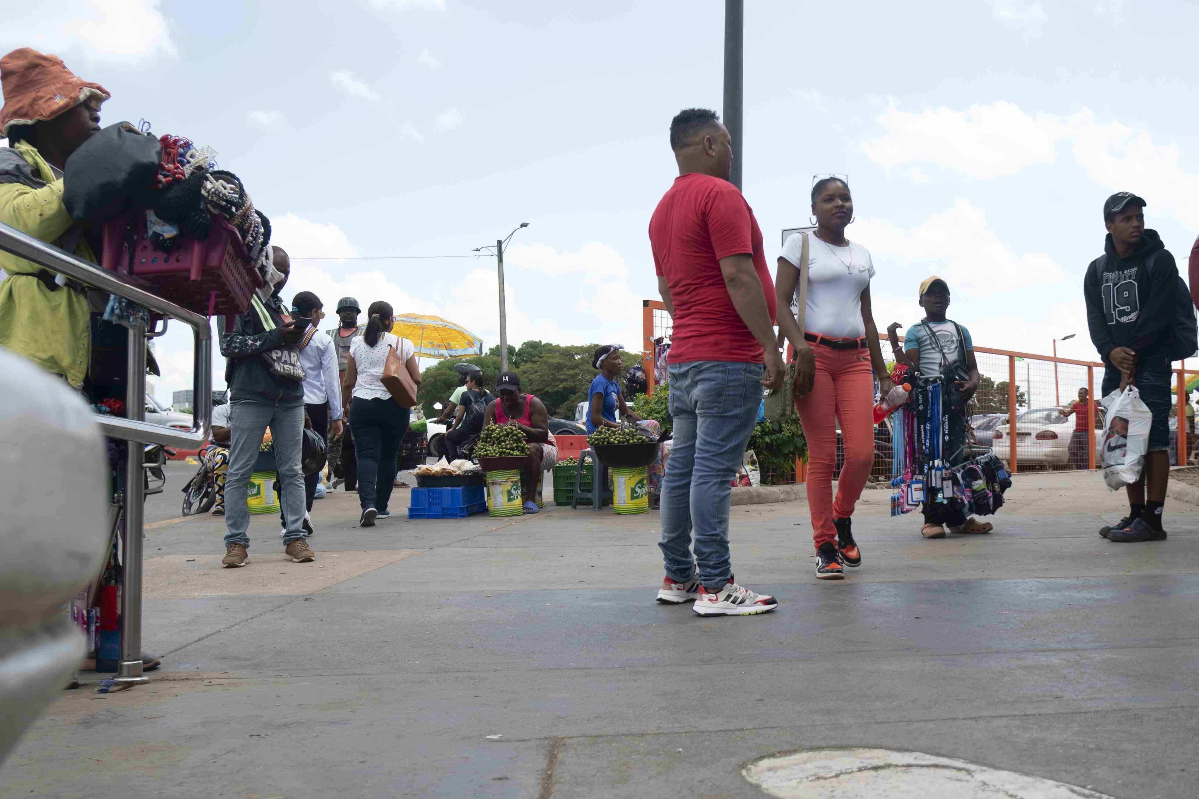 En el lugar confluye mucha gente.