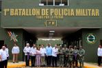 Abinader construye y renueva obras en el Campamento Militar de Pedro Brand