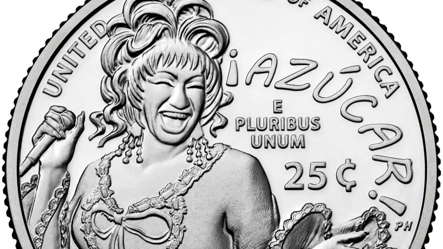 Moneda en honor a Celia Cruz es puesta en circulación en Estados Unidos