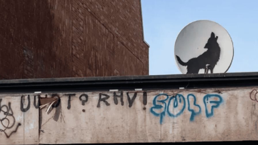 Banksy publica su cuarta creación animal en Londres y la roban a los pocos minutos