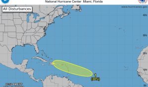 Vigilan un nuevo sistema en el Atlántico con probabilidad de desarrollo ciclónico