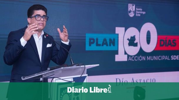 Dío Astacio presenta "Plan 100 Días" de ASD