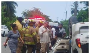 Equipo de rodaje de Frank Perozo sufre un accidente de tránsito