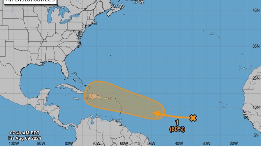 Una depresión tropical podría formarse la próxima semana y acercarse a Antillas Mayores, según CNH