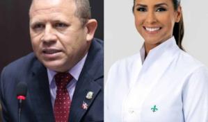 Rafael Castillo y Selinée Méndez: vocero y vicevocera de la Fuerza del Pueblo en Cámara de Diputados