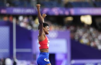 EN FOTOS | El histórico oro y récord olímpico de Marileidy Paulino desde todos los ángulos