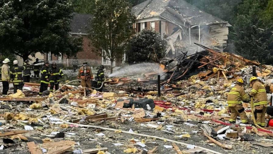 Explosión destruye una casa en Baltimore; fallece una persona