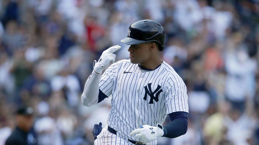 Juan Soto y Stanton suenan cuadrangulares; Yankees se aferran a la victoria ante Rangers, 8-7 Juan Soto y Stanton suenan cuadrangulares; Yankees se aferran a la victoria ante Rangers, 8-7