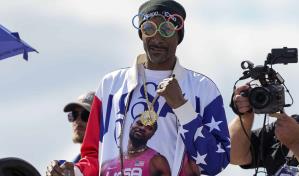 Snoop Dogg, la pegadiza desgana de la mascota oficiosa de París-2024