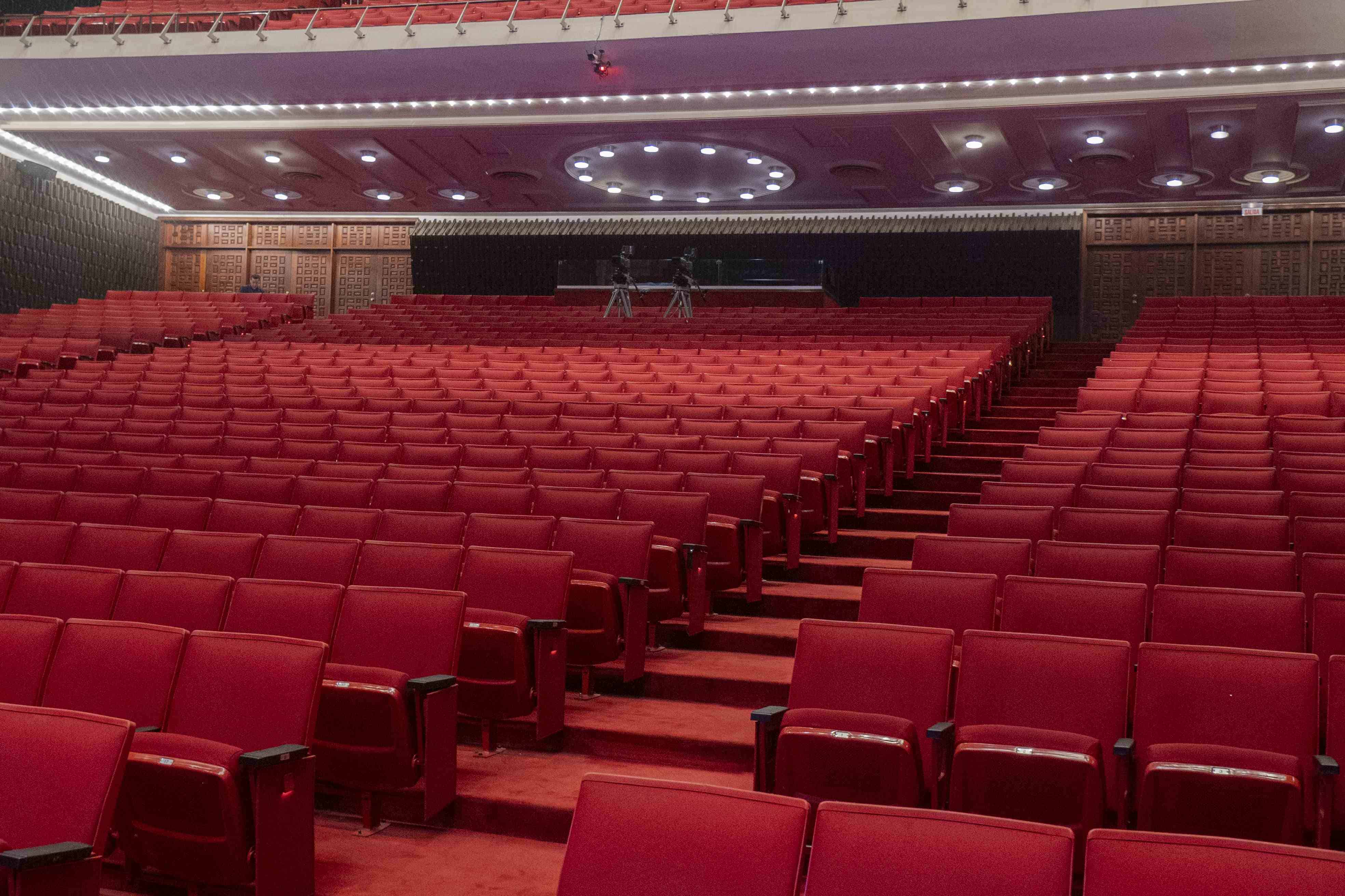 La sala Carlos Piantini del Teatro Nacional tiene capacidad para más de 1,500 personas.