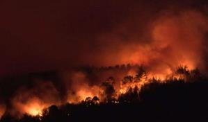 Grecia lucha contra los incendios forestales en medio de fuertes vientos