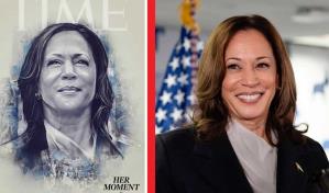 Kamala Harris es portada de Time y la revista destaca que es su momento