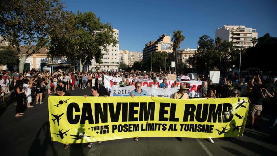 Nuevas protestas en Mallorca contra el sobreturismo