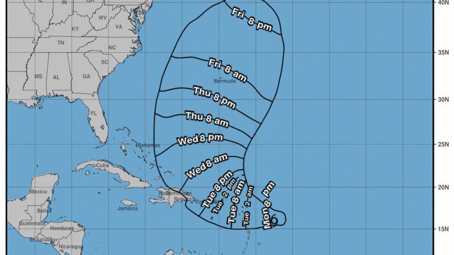 Se forma la tormenta tropical Ernesto