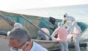 Autoridades volvieron a requisar yola africana porque restos de osamentas no coincidían