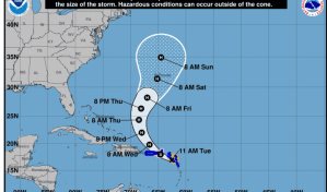 Indomet emite recomendación a navegantes por oleaje anormal debido a tormenta Ernesto