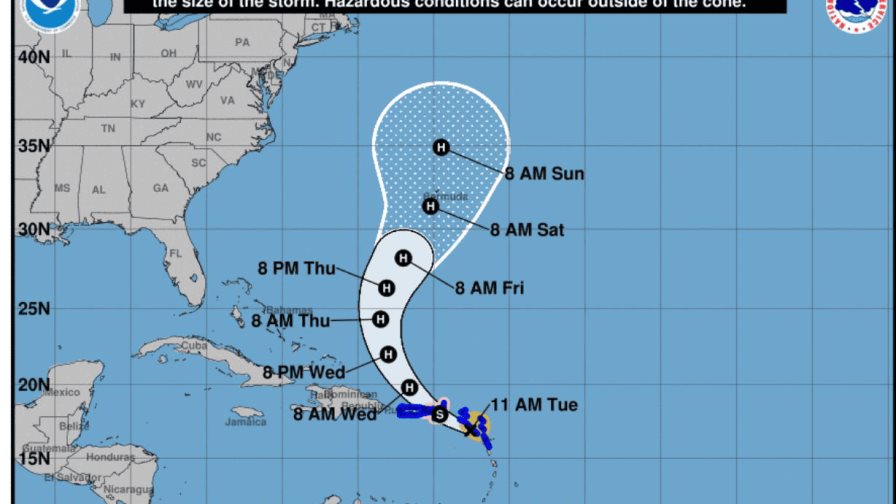 Indomet emite recomendación a navegantes por oleaje anormal debido a tormenta Ernesto