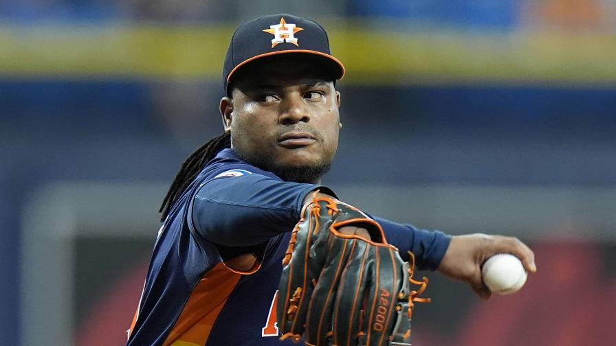 Valdez lanza cinco sólidas entradas después de un sin hits frustrado en triunfo de Astros sobre Rays