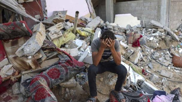 La guerra en la Franja de Gaza vista por los palestinos en Líbano