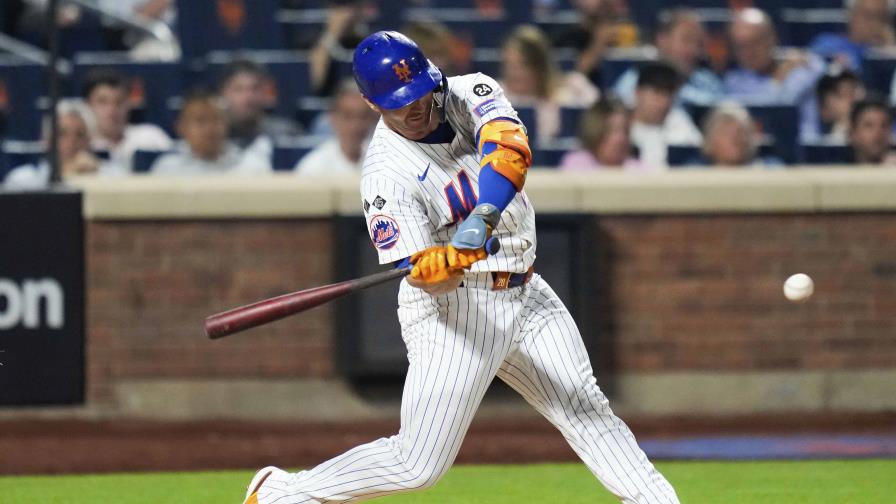 Alonso despierta con el madero, al pegar 4 hits, y Mets aplastan 9-1 a Atléticos