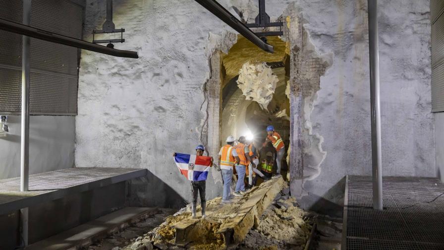 La Opret logró conectar el túnel de la estación María Montez con Línea 2-C del Metro