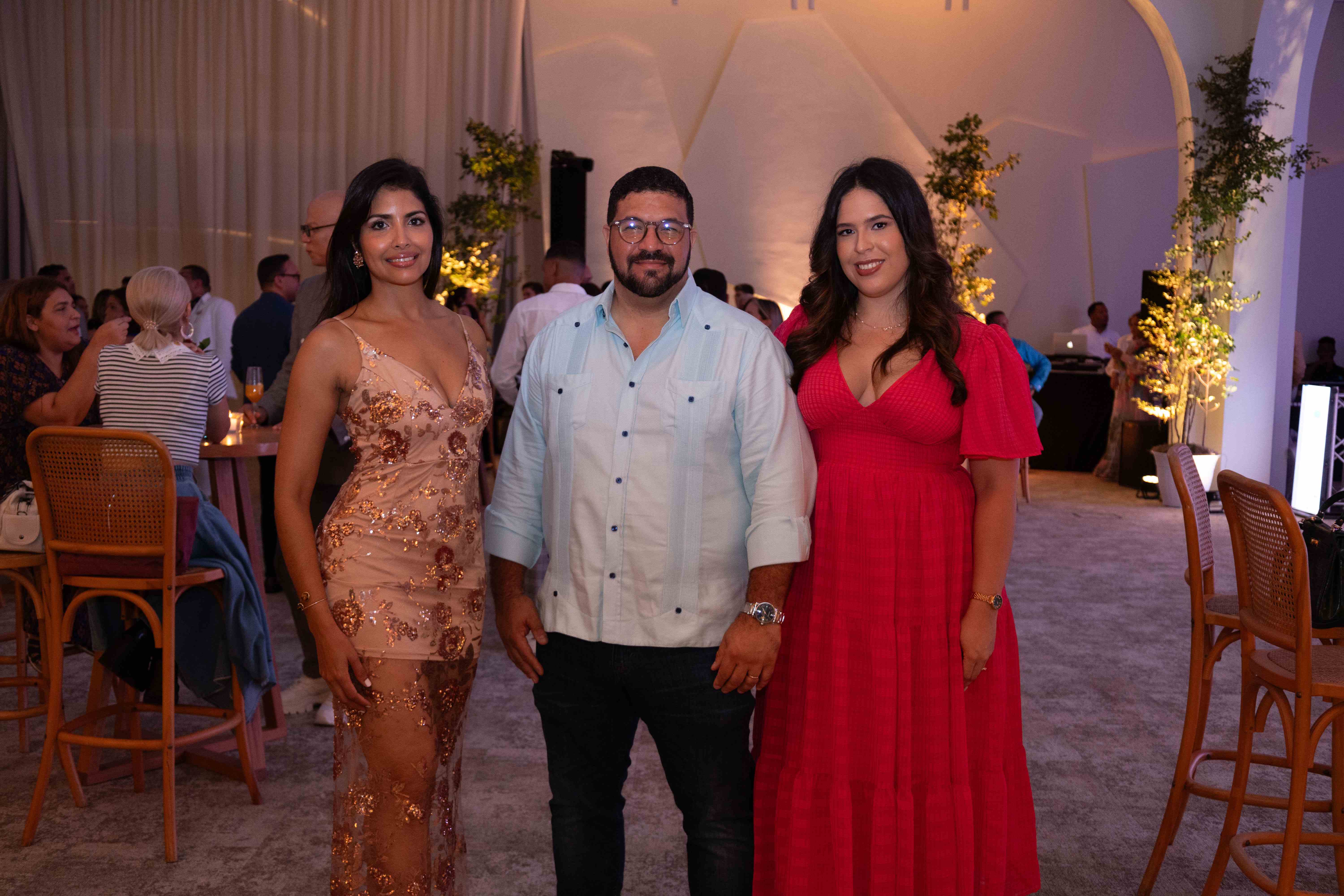 Gina Hernández, Joan González y Paola González. 