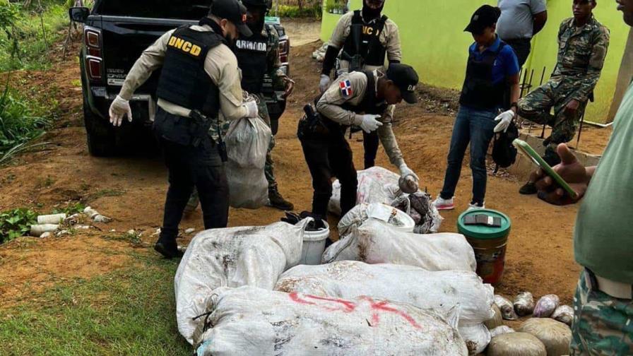 Autoridades confiscan cargamento de 1,000 libras de marihuana en Puerto Plata