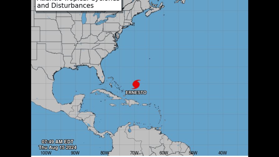 Emiten alerta por huracán el sábado en Bermudas