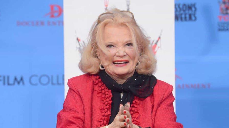 Muere la leyenda del cine estadounidense Gena Rowlands, actriz de El Diario de Noa