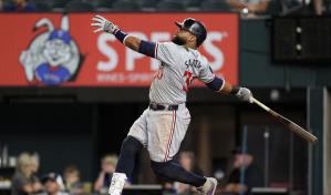 Con elevado de sacrificio de Santana en la 9na, Mellizos superan 3-2 a Rangers