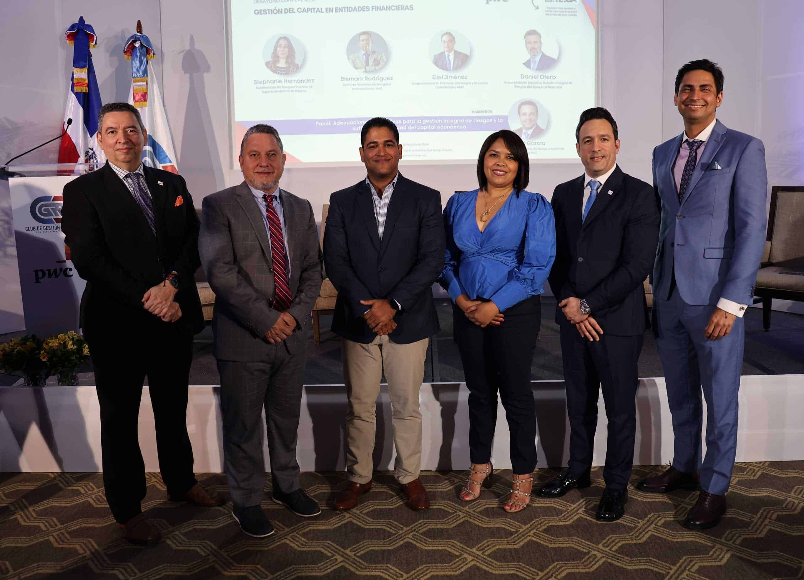 Bismark Rodríguez, Leónidas Rey, Carlos J. Rijo Montas, Cibeles Jiménez, Yunot García y Raúl de Gracia.