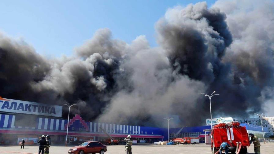 Al menos siete heridos en ataque contra centro comercial de Donetsk, controlado por Rusia