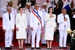 De punta en blanco: la elegancia se apodera de la juramentación de Abinader