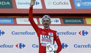 Estadounidense Brandon McNulty gana la primera etapa de la Vuelta a España