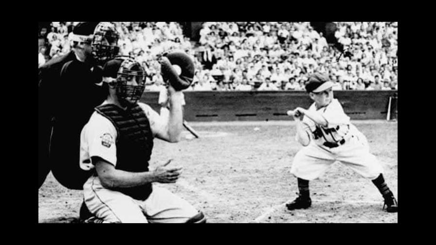 Eddie Gaedell jugó en MLB y no agotó turnos oficiales