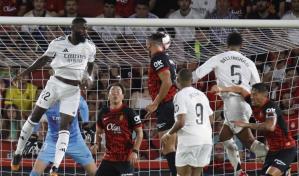 Amarga presentación del Real Madrid en la liga con un empate 1-1 ante Mallorca