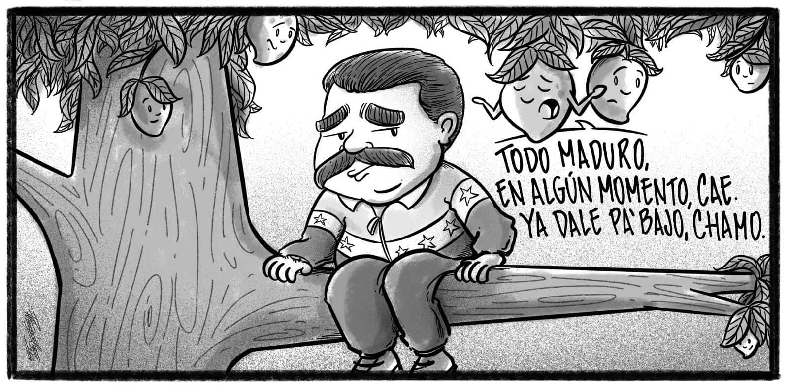 Caricatura de Noticiero Poteleche 19 agosto 2024