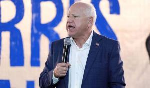 Gobernador Tim Walz es confirmado por aclamación candidato demócrata a vicepresidente