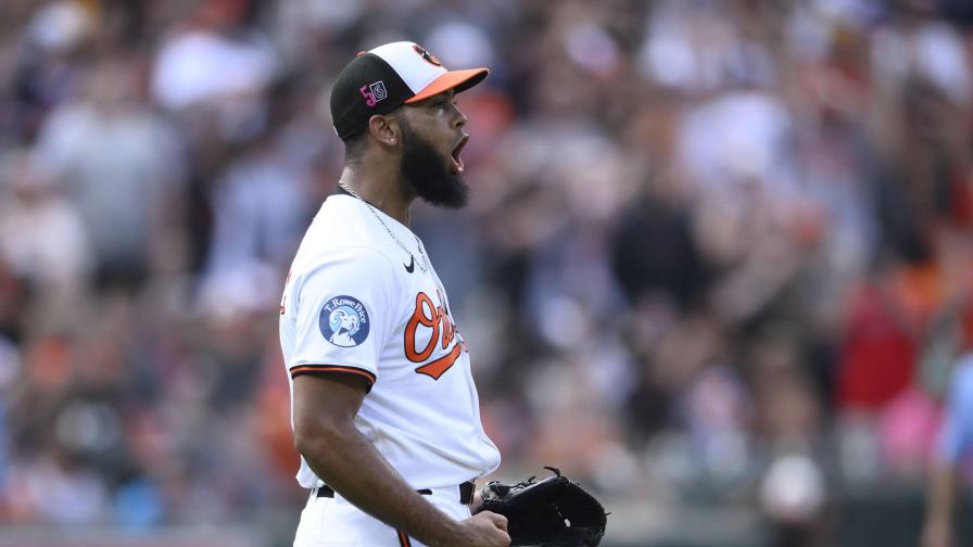 Seranthony Domínguez; la tabla de salvación del relevo de los Orioles