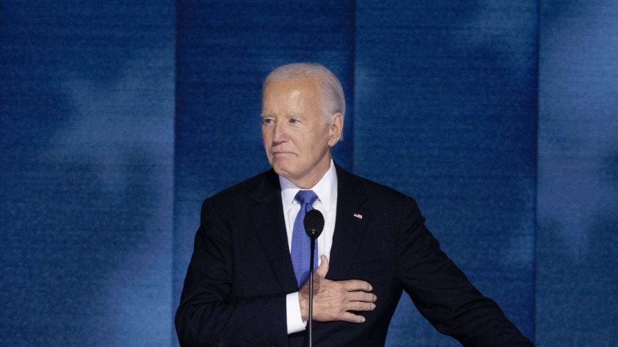 Biden empieza su discurso en la convención demócrata rechazando la violencia política