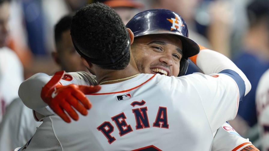 Díaz y Peña; bujías inspiradoras en el resurgir de los Astros de Houston