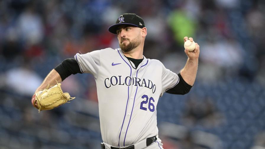 Gomber resuelve 7 innings sólidos y Rockies resisten para imponerse a Nacionales