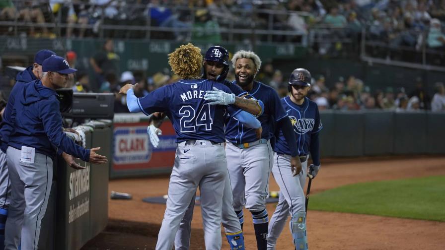 Siri rompe el empate con jonrón; Baz y Rays superan 1-0 a Atléticos