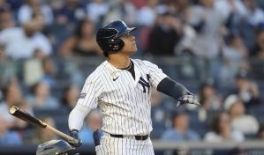 Juan Soto llega a 36 jonrones, marca personal, en paliza de Yankees sobre Guardianes